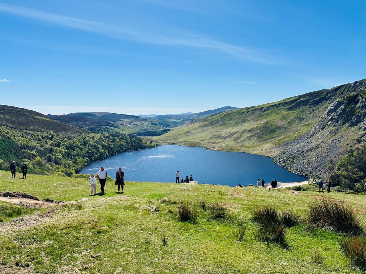 Wicklow Mountains, Guinness Lake and Glendalough