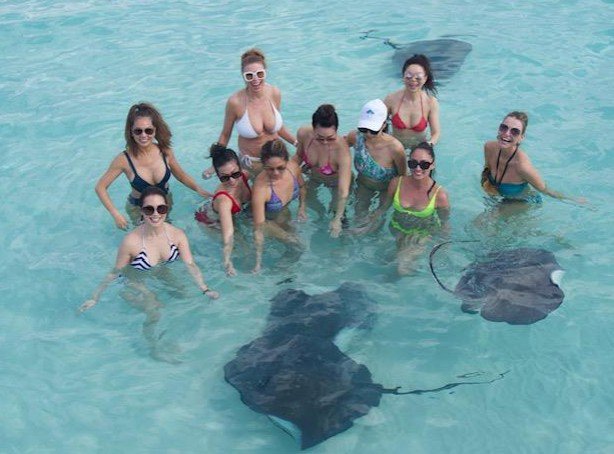 Stingrays and Sunset Catamaran Sail
