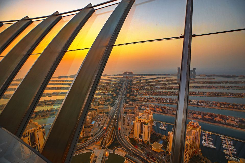 Skyline Serenity: Palm Jumeirah Scenic Drive and The View at The Palm Experience