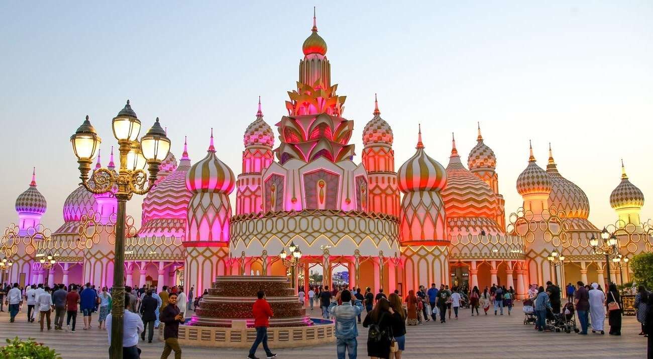 Global Village Dubai Cultural Night Tour with Private Transfers
