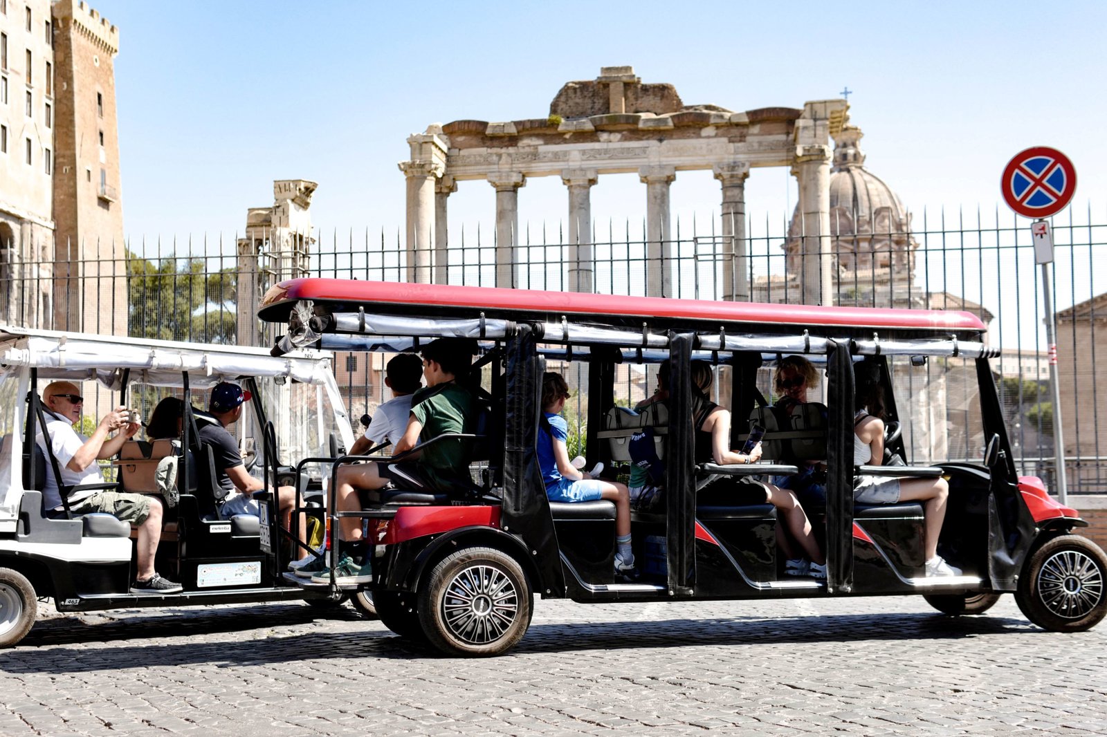 Private Tour of Rome By Golf Cart