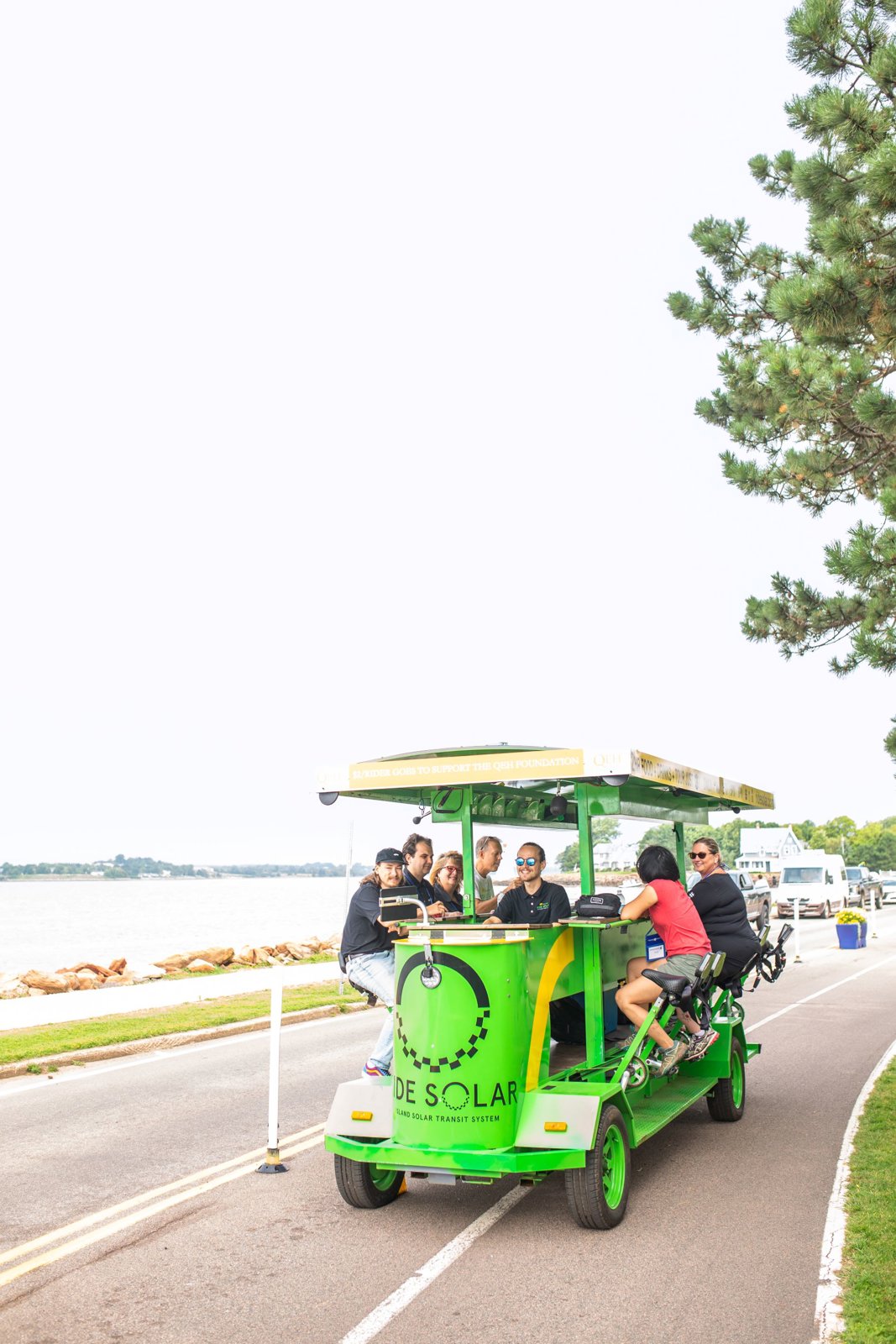 Charlottetown Fun, Food and Drink, Solar Pedal Bus Tour