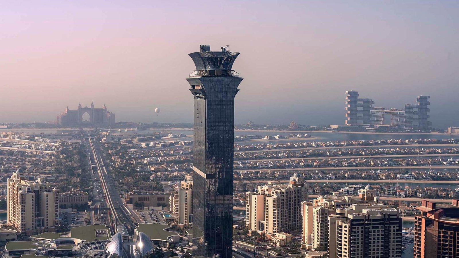 Skyline Serenity: Palm Jumeirah Scenic Drive and The View at The Palm Experience