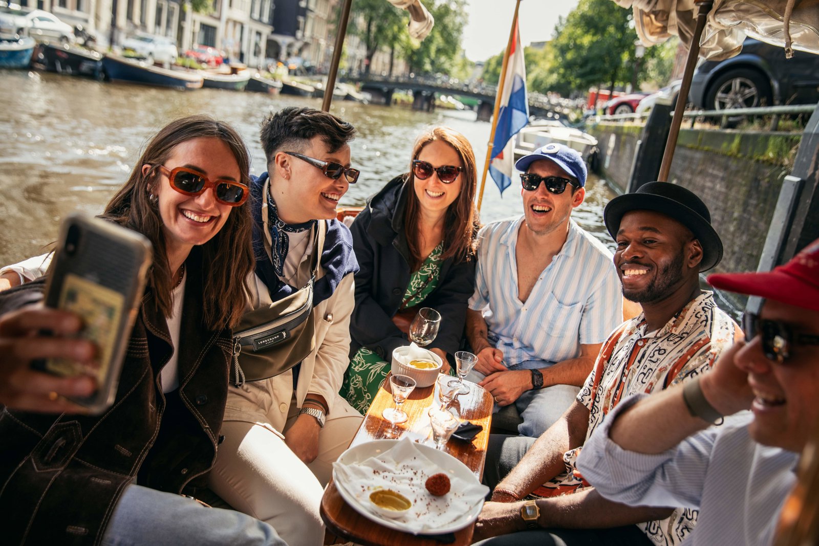 Amsterdam Canal Cruise and Food Walk
