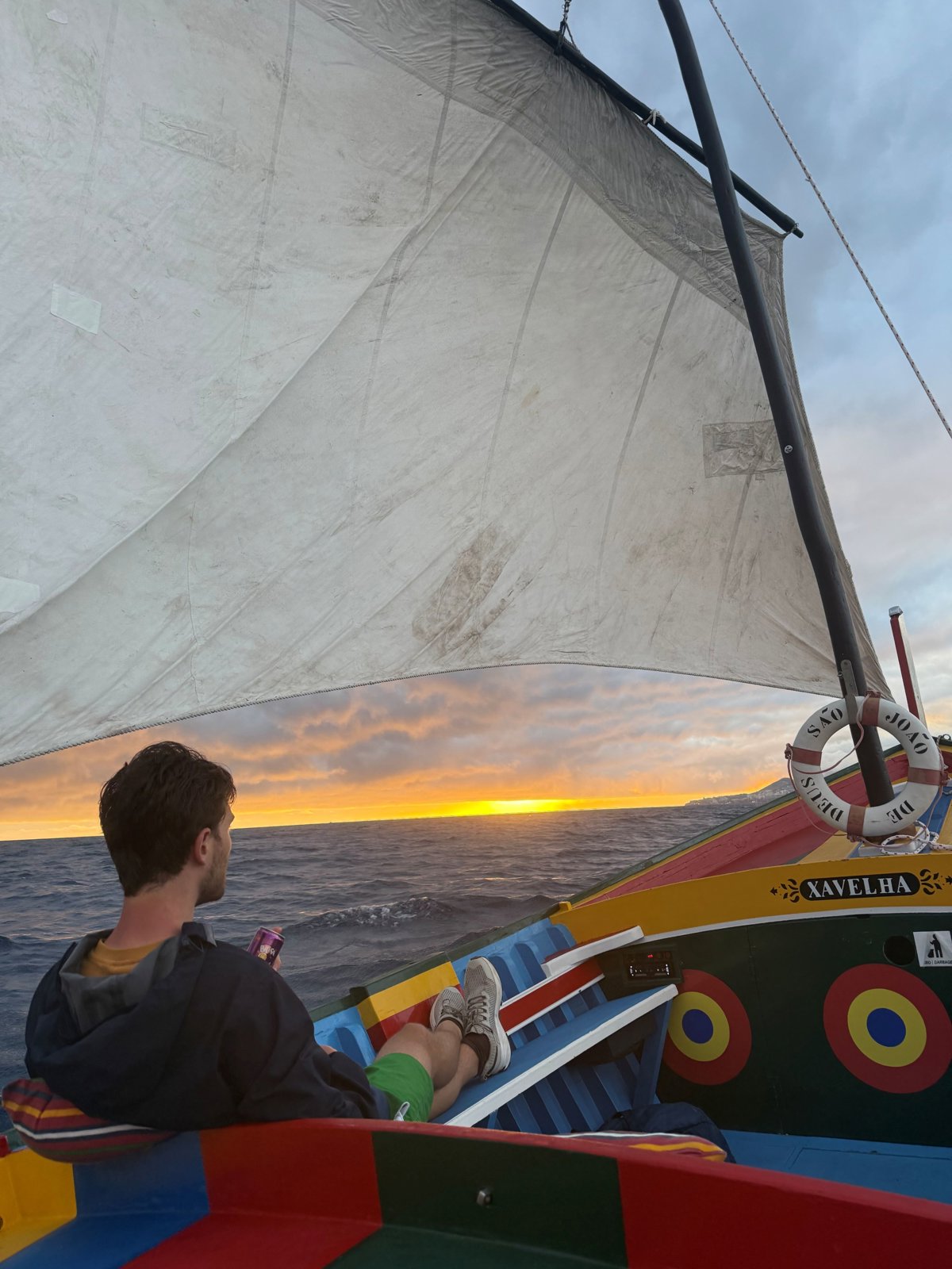 Discover Madeira from the Sea at Sunset – An Authentic Xavelha Boat Experience