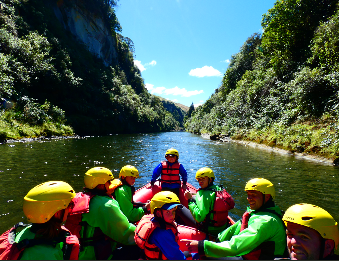 Scenic River Rafting from Napier