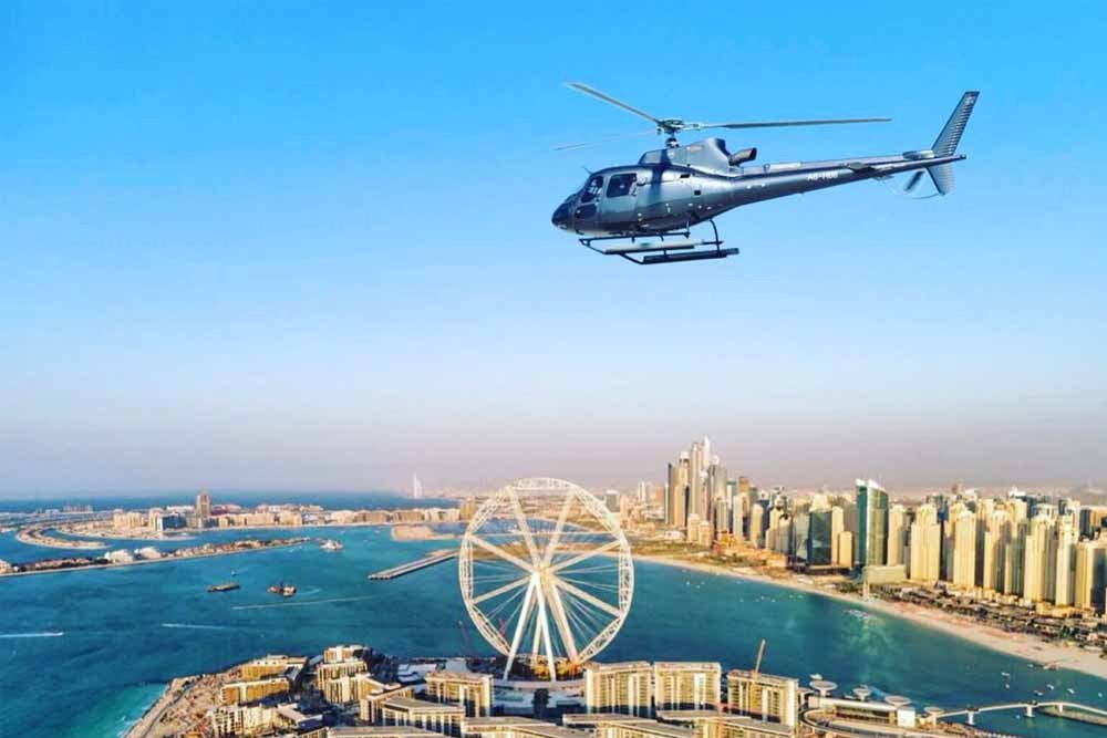 Private Dubai Iconic Helicopter Tour 