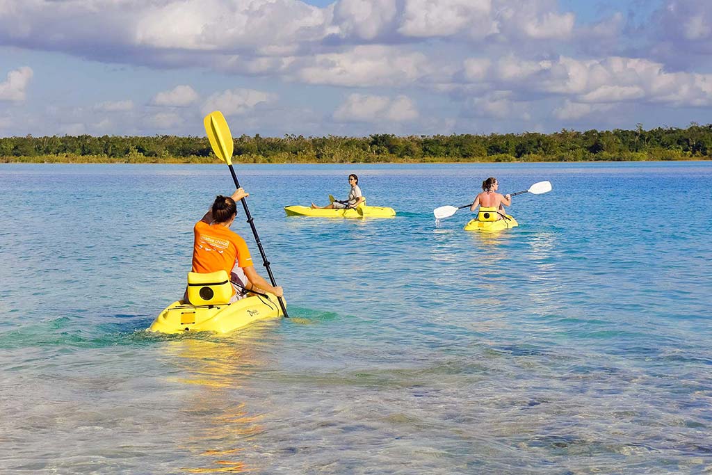Seven Color Lagoon and Mayan Home Visit
