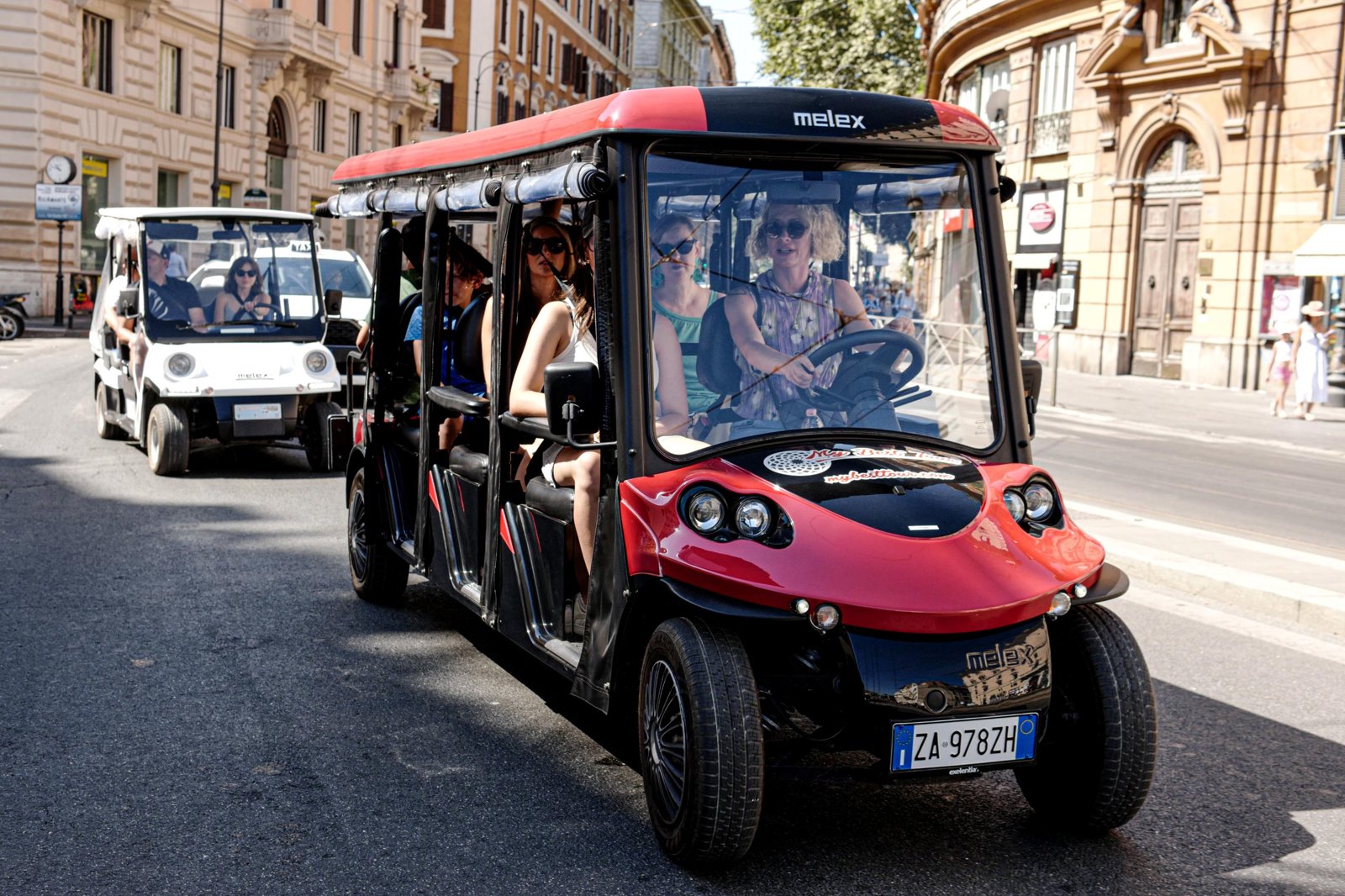 Private Tour of Rome By Golf Cart