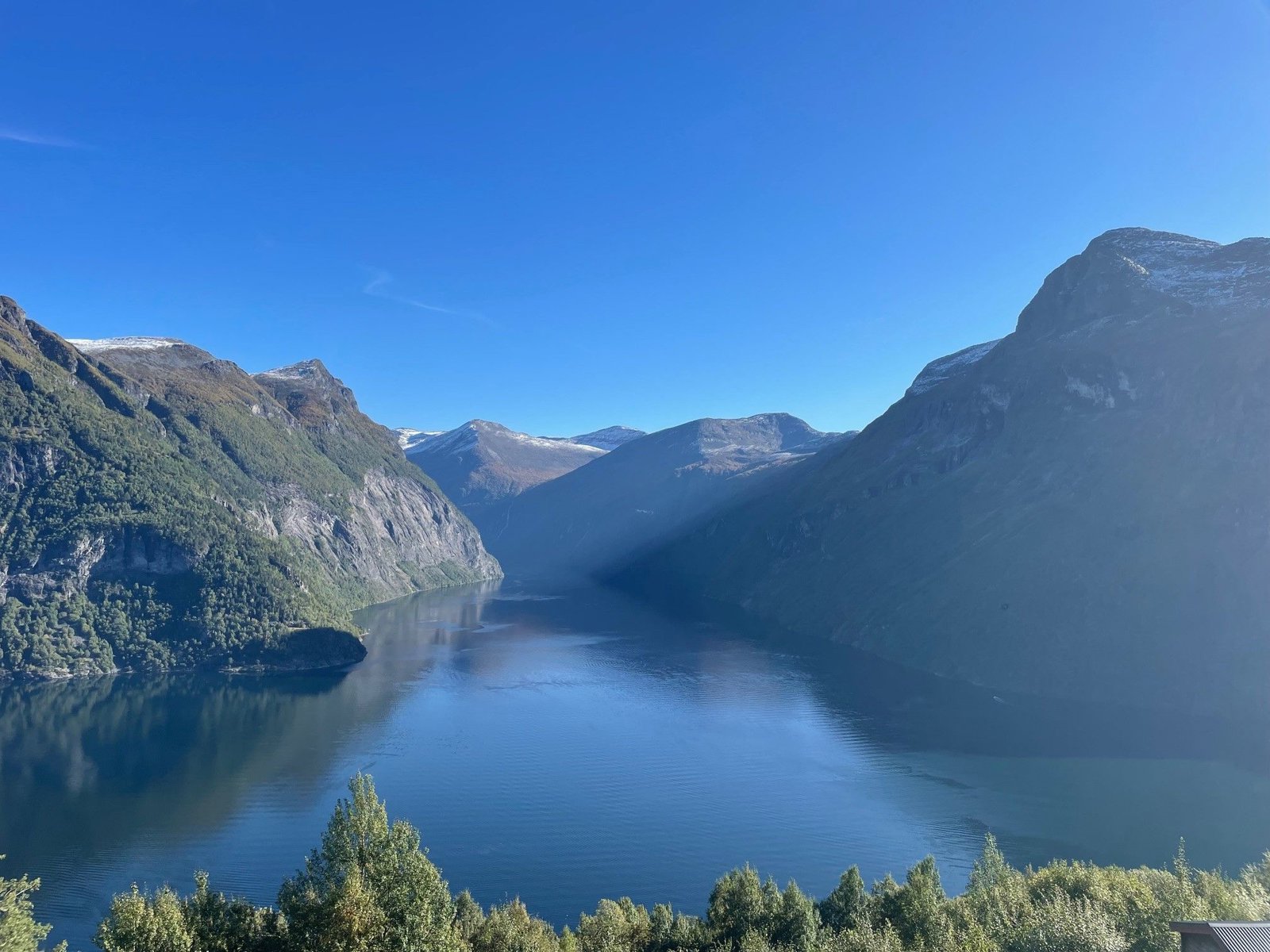 Scenic Fjord and Valley Panorama - Views of Geirangerfjord, Oye and Norangsdal