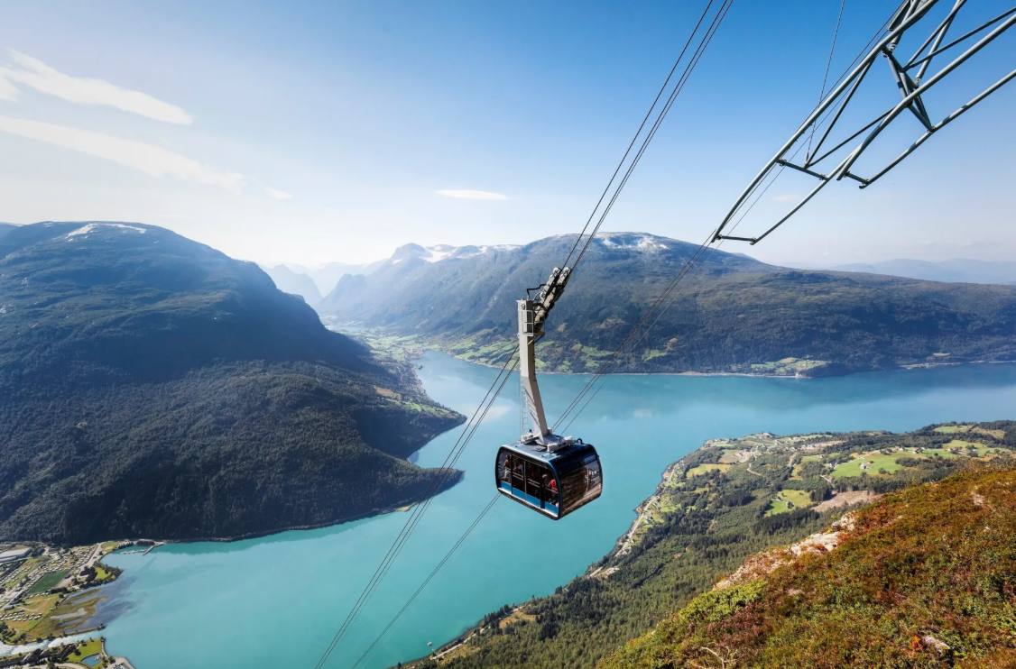 Roundtrip Bus Tour to Loen Plus Skylift to Mount Hoven