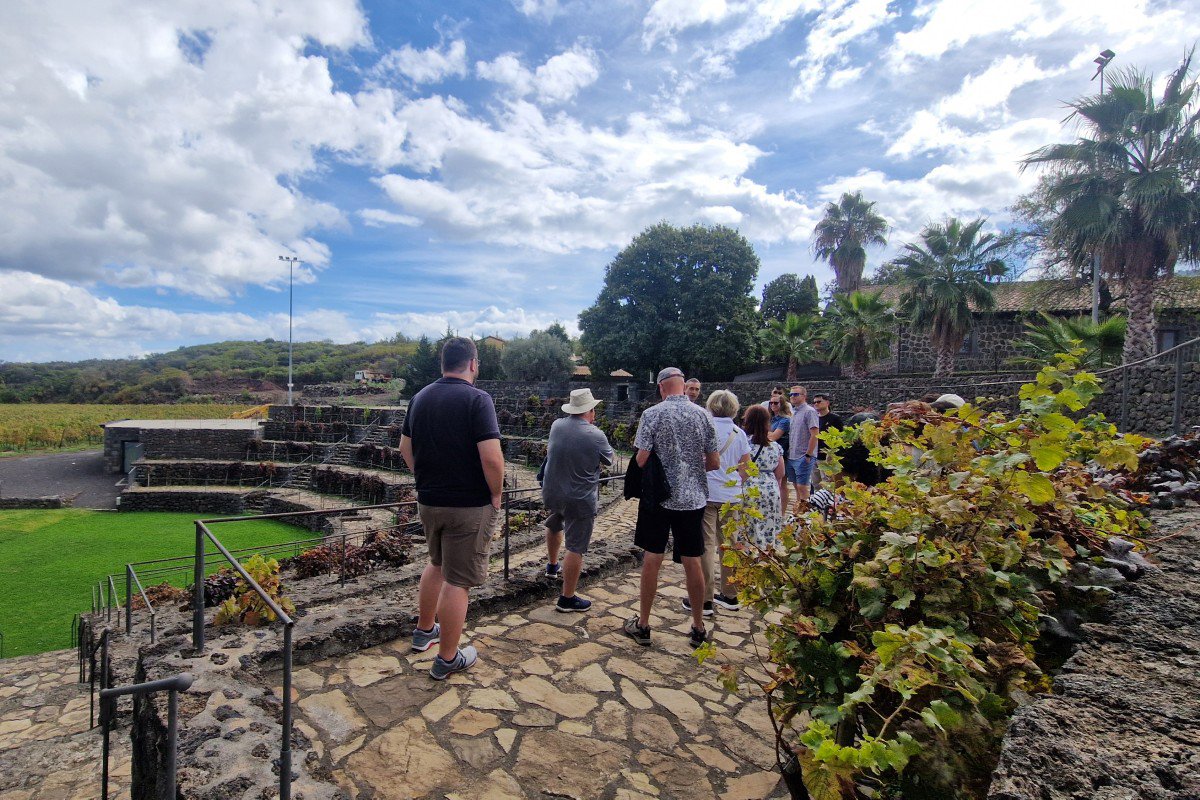 Taormina and Mount Etna Wine Experience