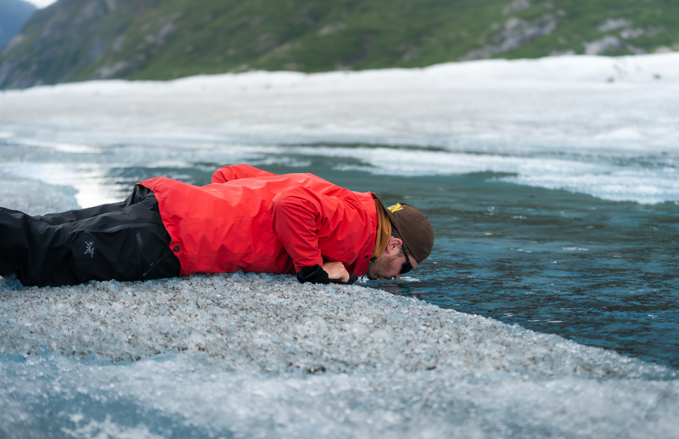 Helicopter Glacier Discovery