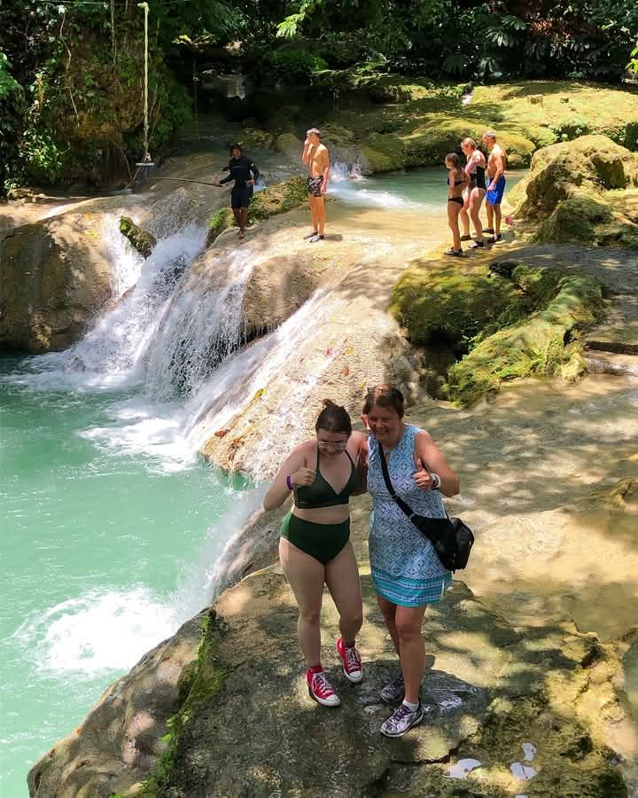 Blue Hole Adventure, Bamboo Rafting and Authentic Jamaican Lunch