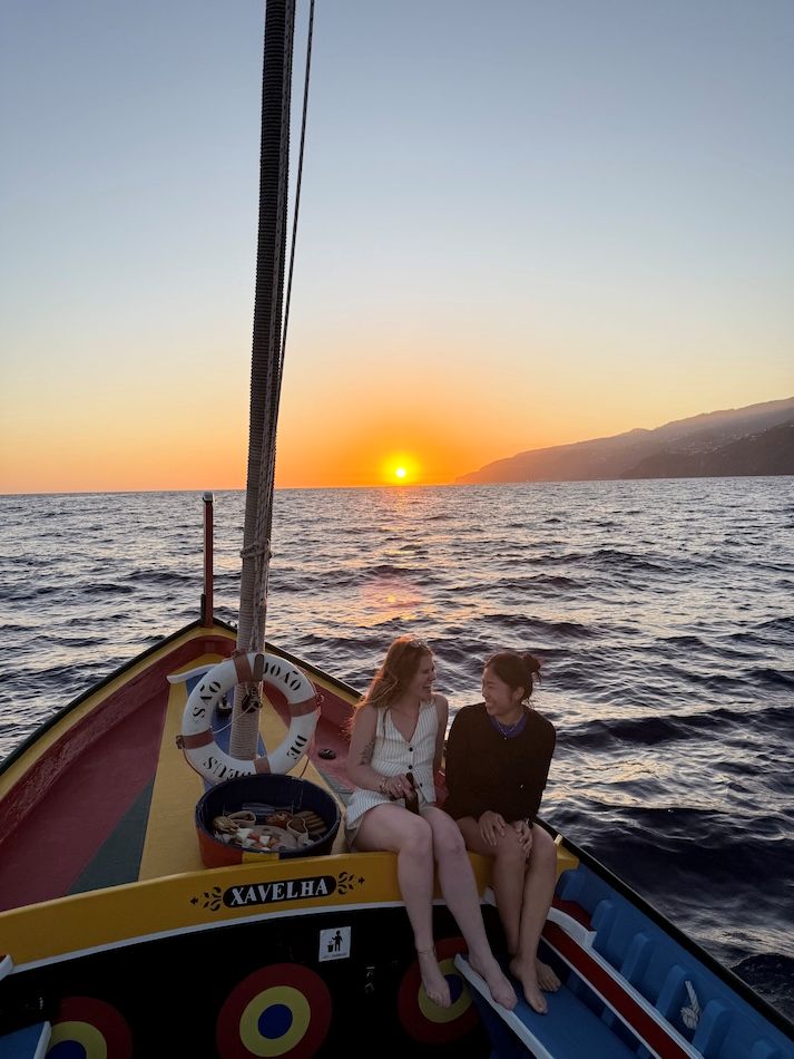 Discover Madeira from the Sea at Sunset – An Authentic Xavelha Boat Experience