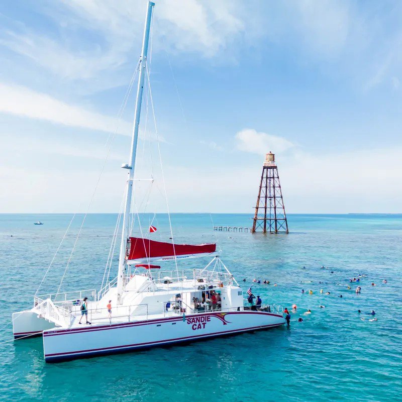 Early Bird Reef Snorkel and Sail with Breakfast, Mimosas and Beer!