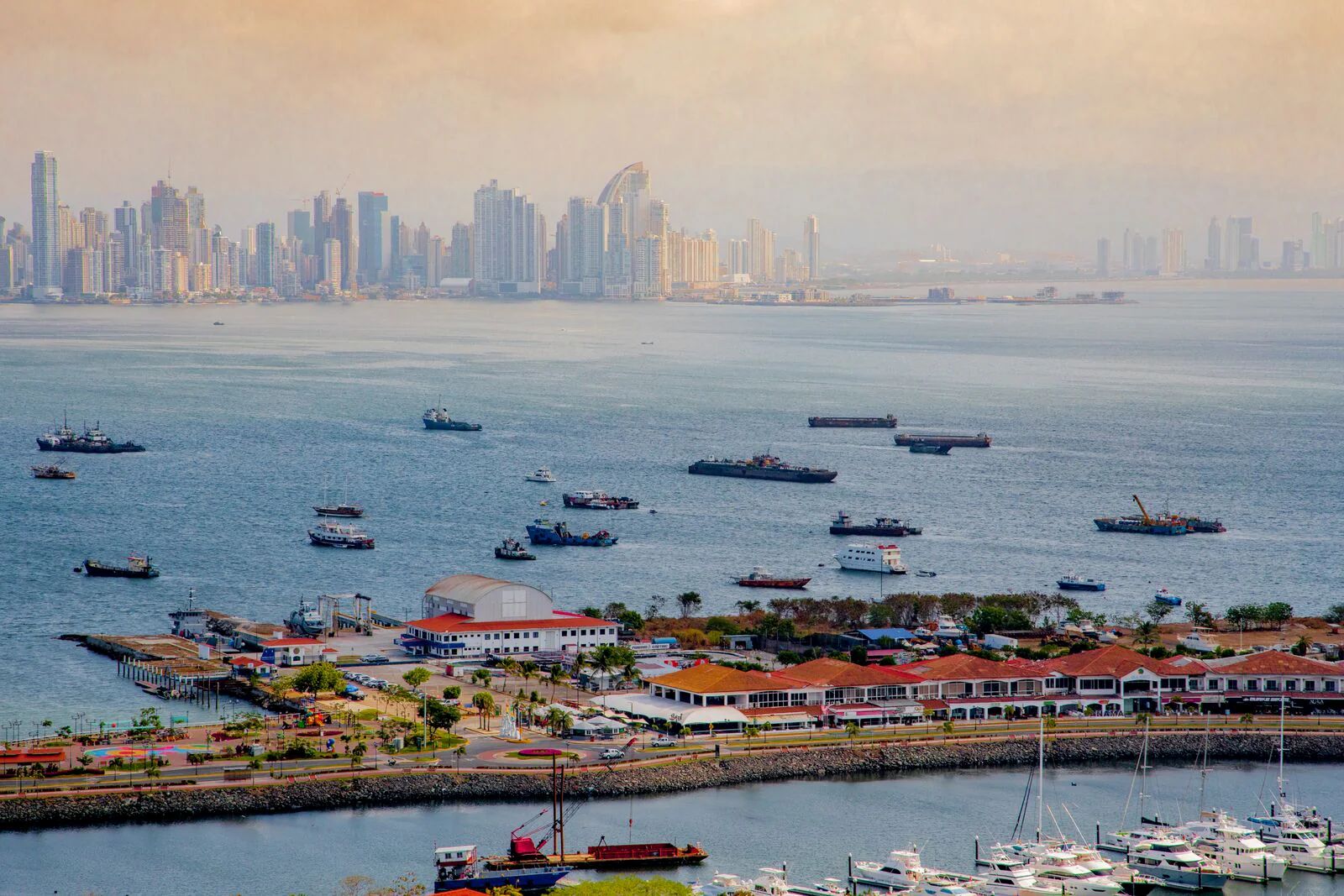 Private Panama Canal by Helicopter