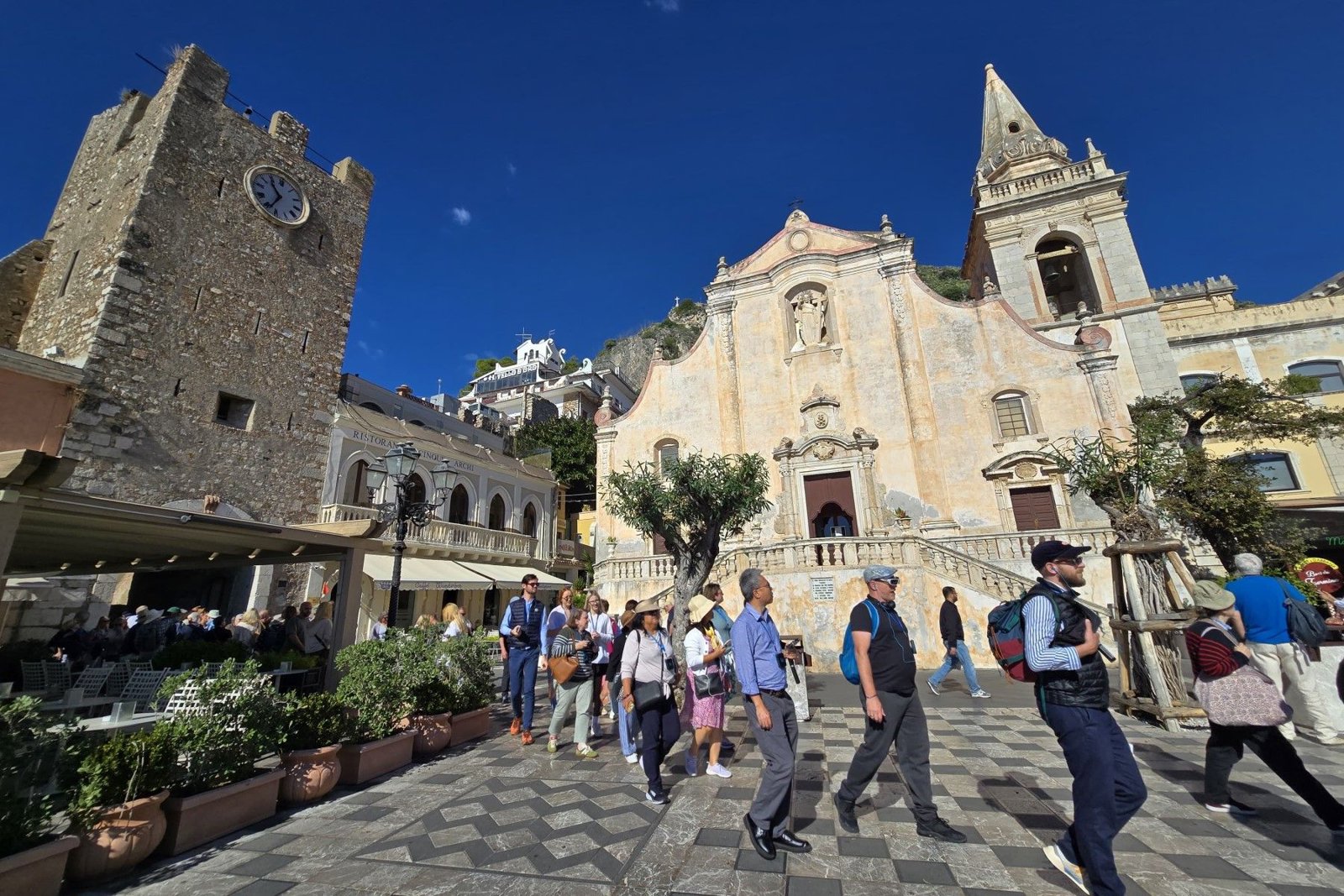 Taormina Highlights: Greek Theatre and Castelmola