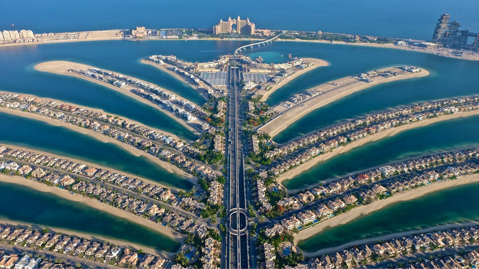 Skyline Serenity: Palm Jumeirah Scenic Drive and The View at The Palm Experience