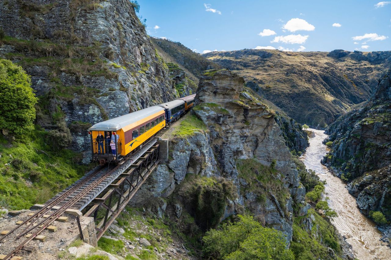 Taieri Gorge Rail Adventure with Dunedin Scenic City Tour