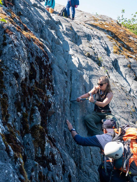 Hike to the Mendenhall Glacier through the Tongass National Forest