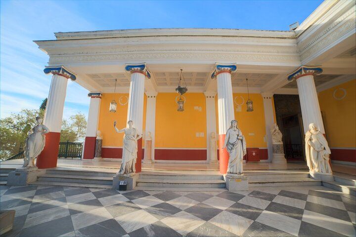 Private Royal Corfu Escape: Achillion, Kanoni Views and UNESCO Old Town
