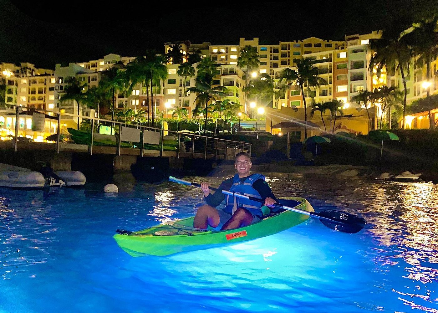 Illuminated Night Kayak (for hotel guests)