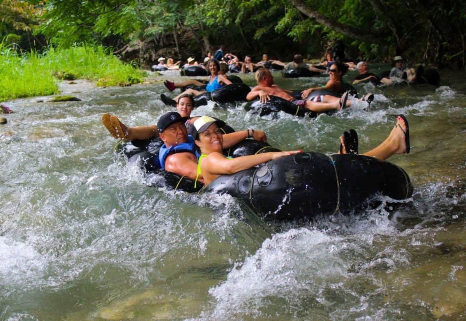 Blue Hole, River Tubing and Lunch