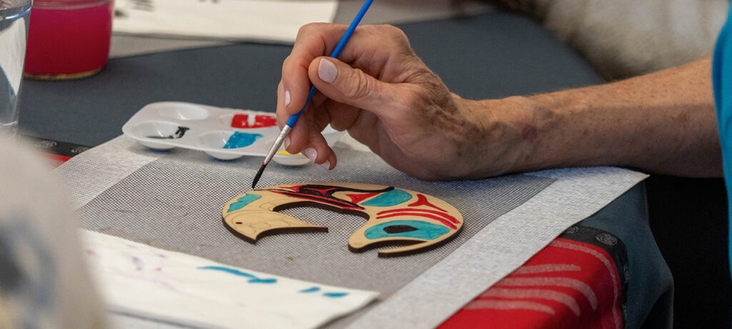 Saxman Cultural Experience: Painting, Tasting and Performance