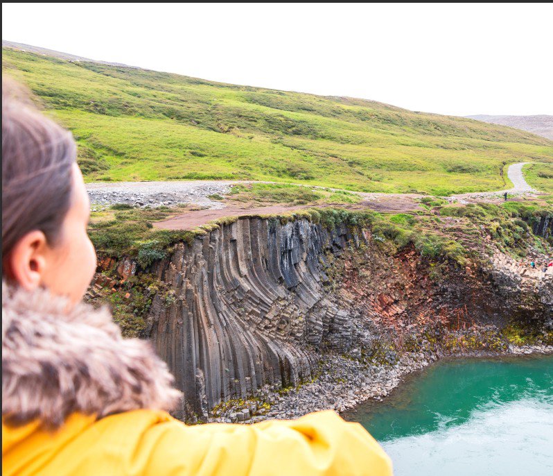 Icelandic Waterfalls and Studlagil Canyon