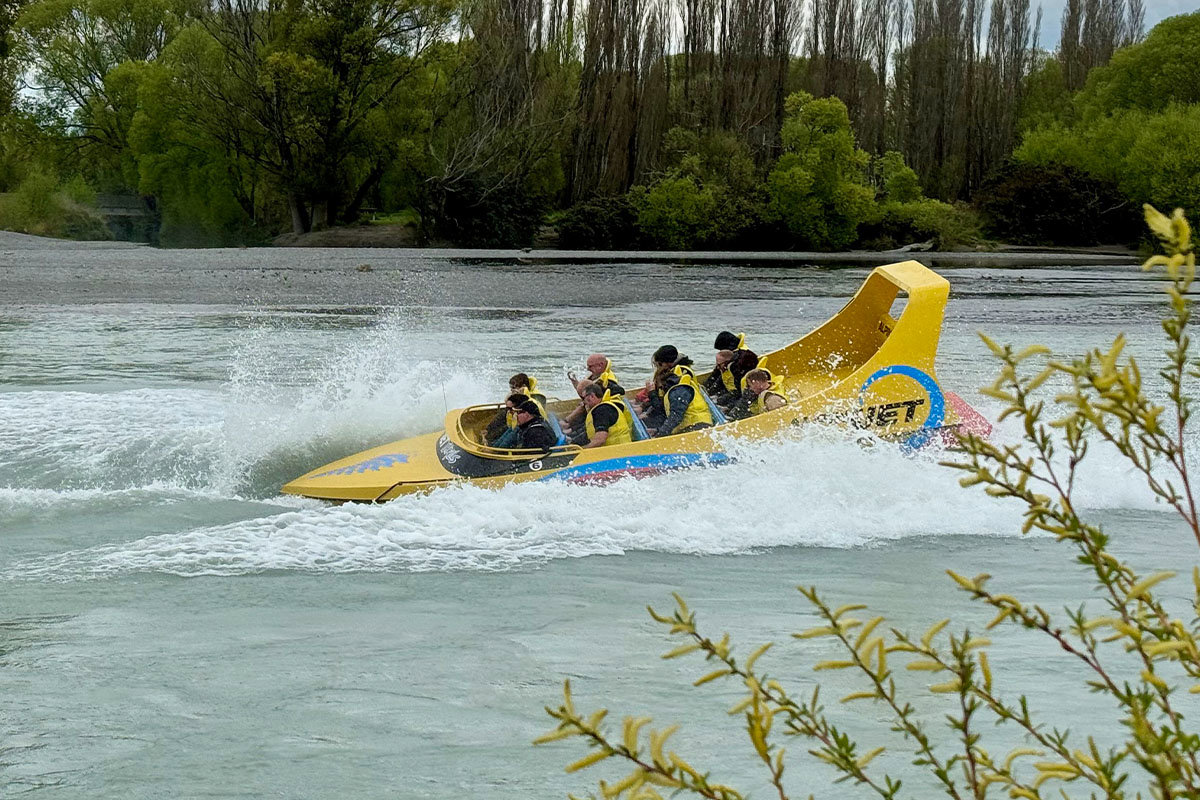River Jet Boat Ride plus Sightseeing