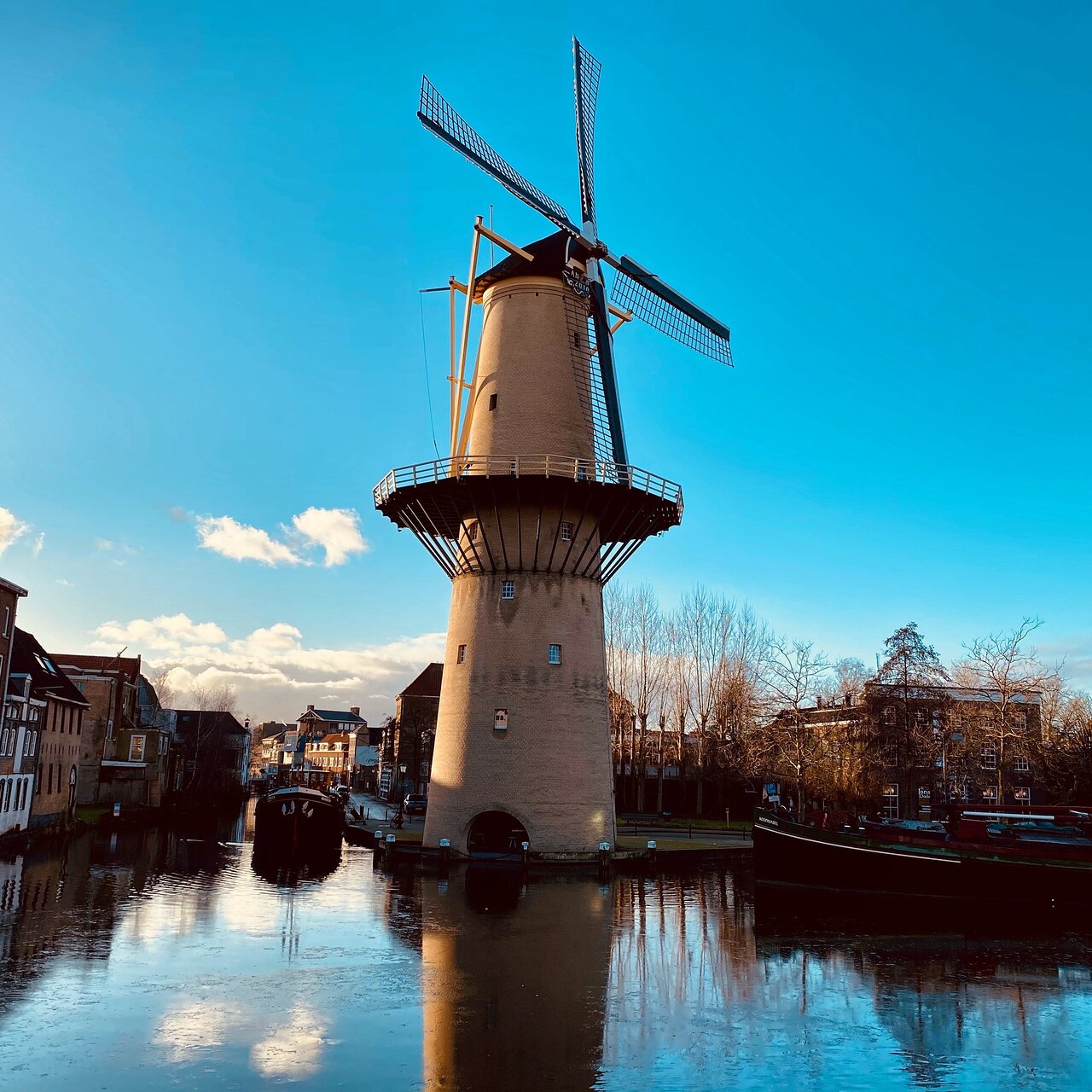 Private Historic Towns, Medieval Castle and Windmill Sightseeing