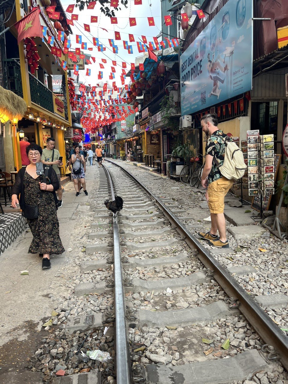 Small Group Tour: The Famous Train Street and the Old Quarter of Hanoi