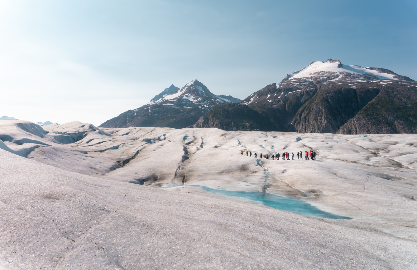 Helicopter Glacier Discovery