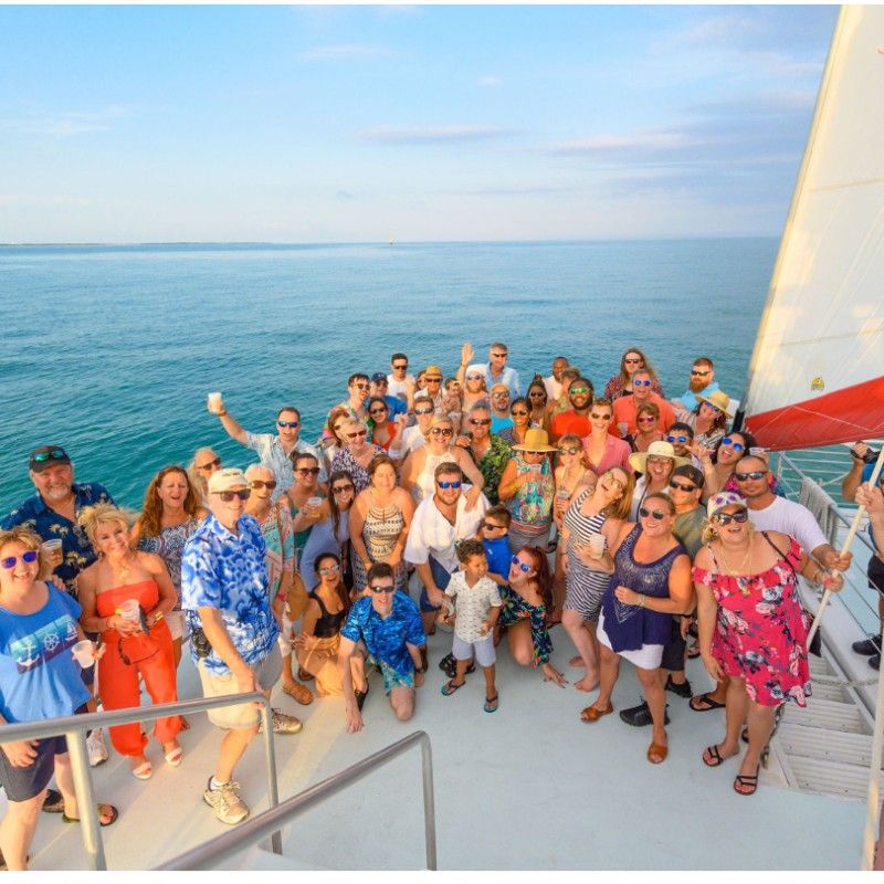 Key West Sunset Celebration Catamaran Sail 